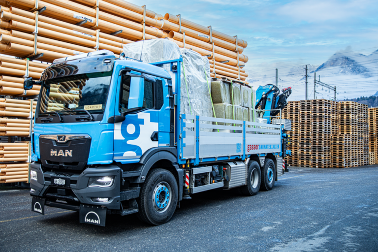 MAN TGA mit Kran oder Stapler